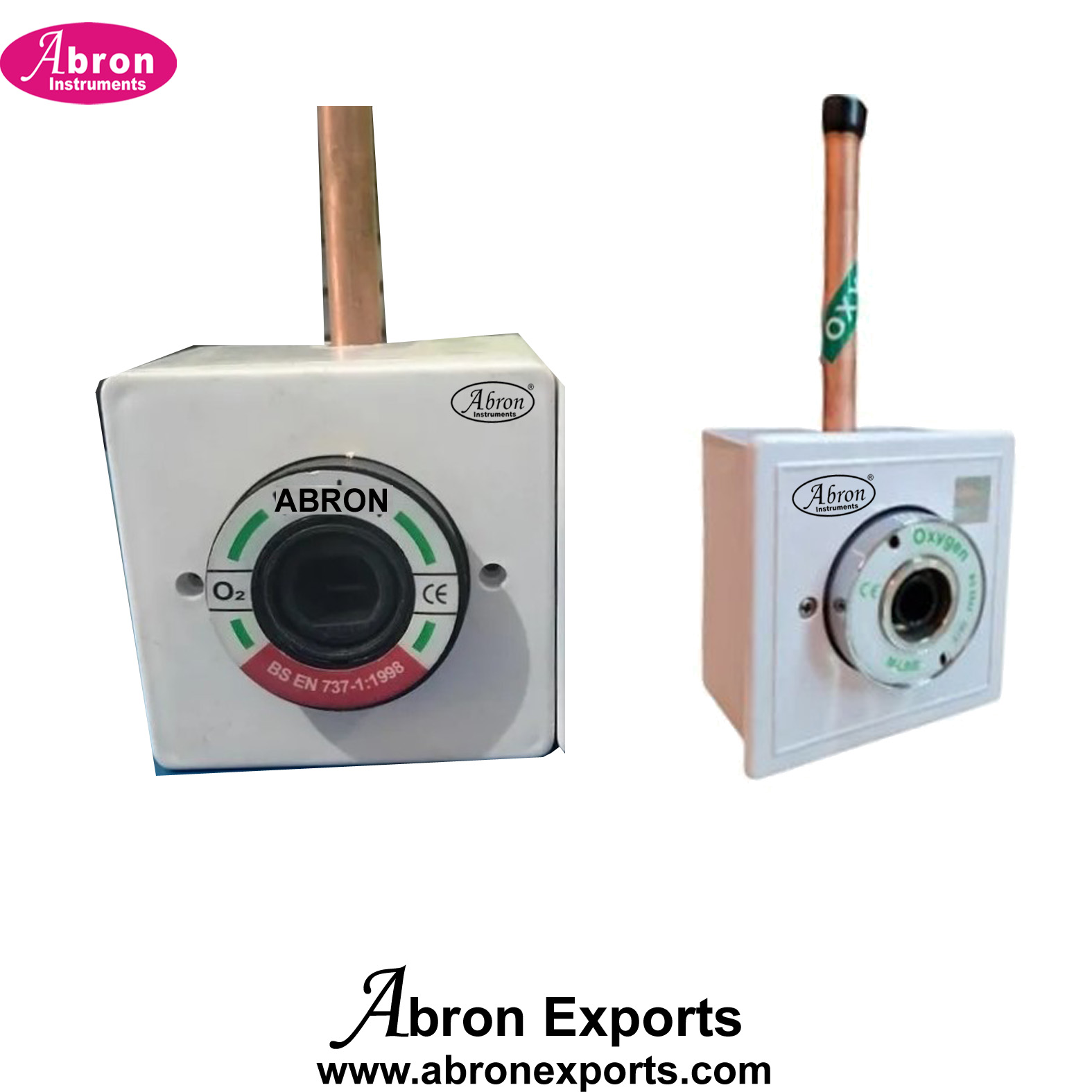 Medical Pipeline Terminal Unit Oxygen accepts quick joint outlet Point BS EN Abron ABM-1123TO  